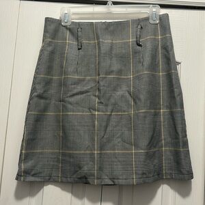 Plaid Skirt